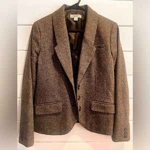 PENDLETON Classic Herringbone Equestrian Academia style Women’s blazer